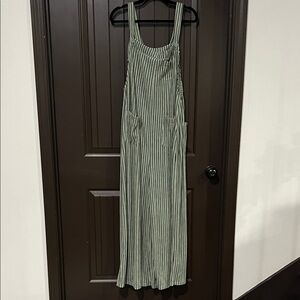 HALARA Green Striped Jumpsuit